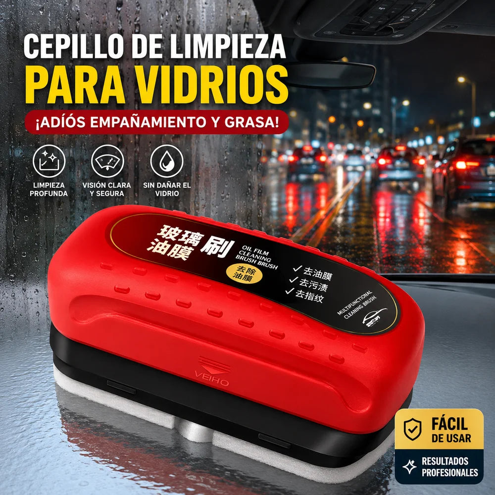 Cepillo de Limpieza para Vidrios