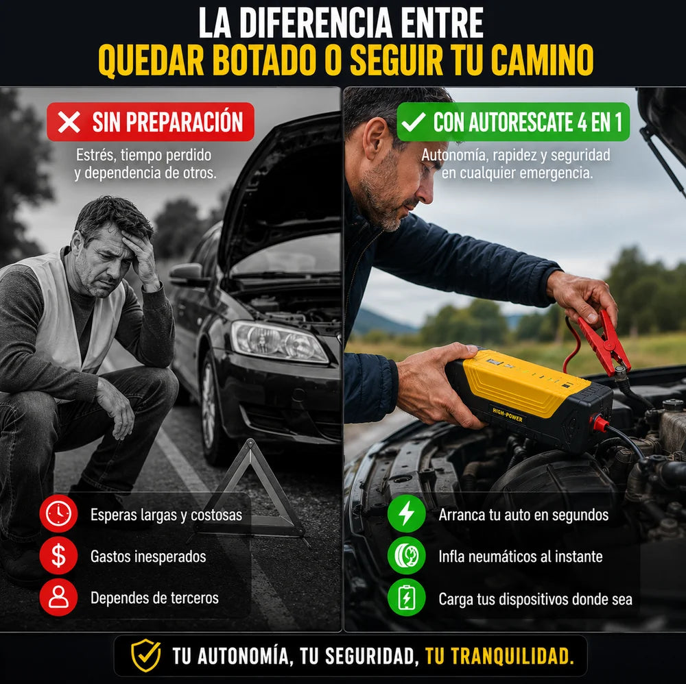Kit Auto Rescate 4 en 1