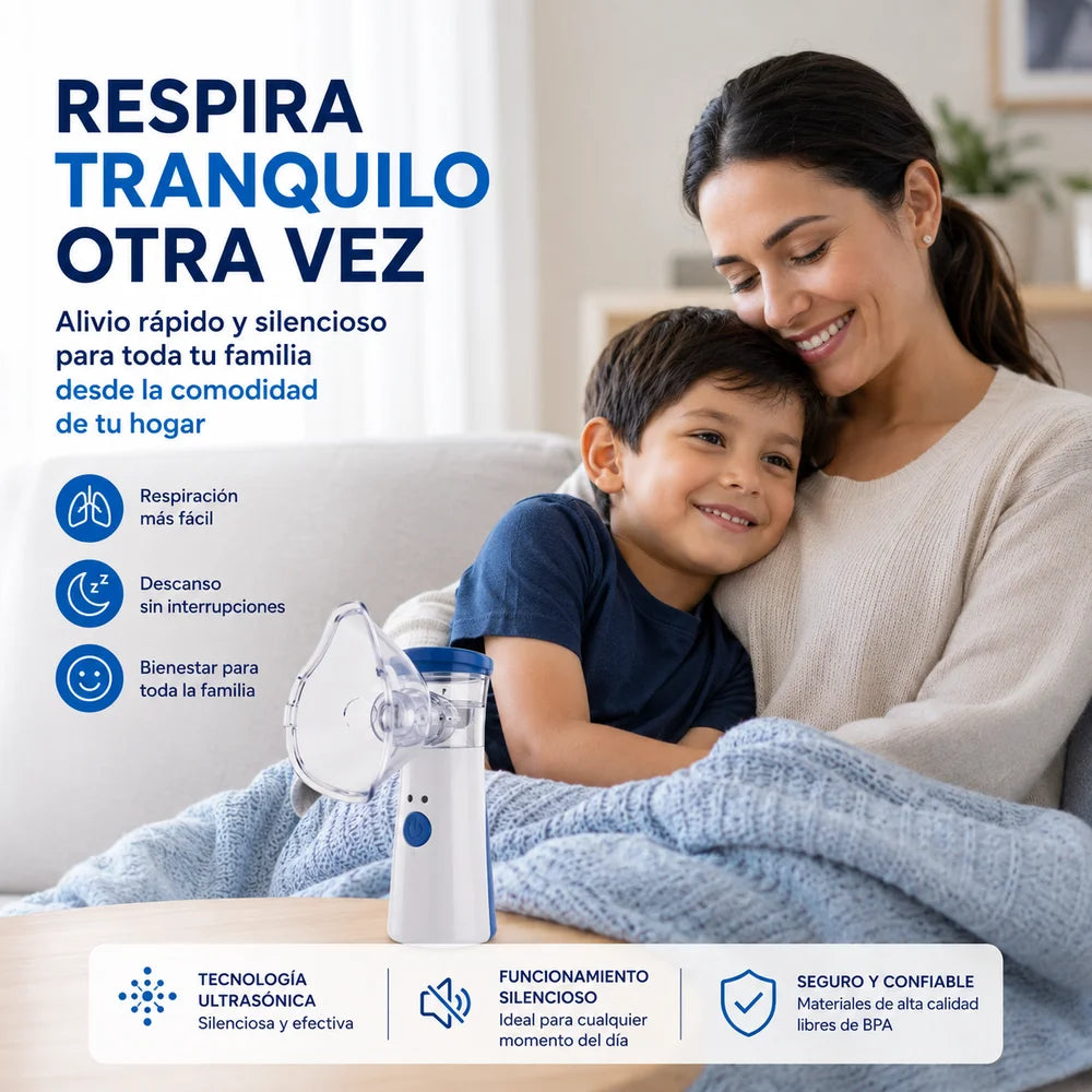 NebuAir™ - Nebulizador Portátil