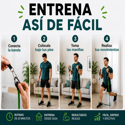 BandaTotal™ - Kit 11 piezas · Entrenamiento completo